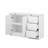 Innovative Space-Saving Sideboard Convertible to Dining Table-1115160337