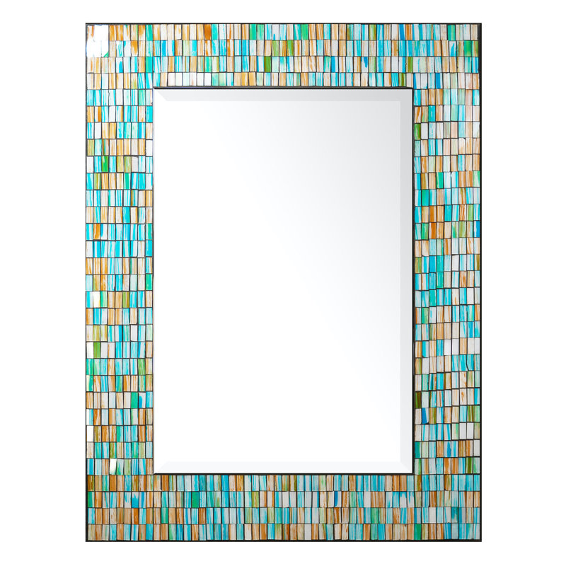 Miroir de mosaïque mural Zorigs