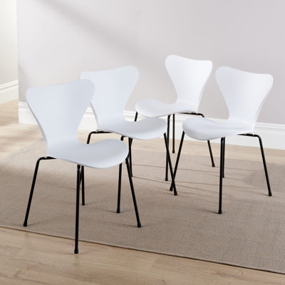 Cadell 4 Modern Dining Chairs Set