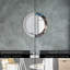 Huldar Glass Flat Wall Mirror
