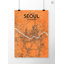 Seoul City Map - No Frame Print-635121849