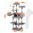 Mccusker 64.6'' H Cat Tree-910150017