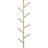 Davaney Iron Wall 8 - Hook Wall Mounted Coat Rack