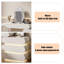 Coiffeuse avec miroir lumineux, 5 tiroirs, 1 chaise