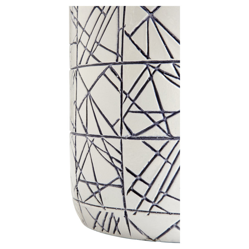 Dark Zenith Table Vase 1, 15.75" H x7" W x7" D