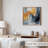 Abstract Waves Modern Unframed Art Print-1818656558