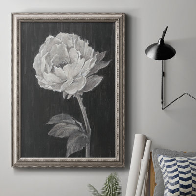 " Black And White Flowers II "