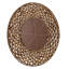 Garley Rattan Flat Wall Mirror