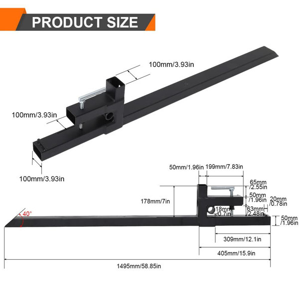 Dimensions du produit