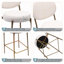 Tabouret de bar YIQiumI l 15,74 po x P 15,35 po x H 41,34 po