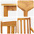 Rectangular 2 - Piece 2 - Person 110Cm L Outdoor Table Set