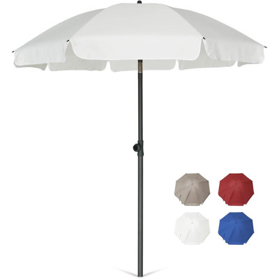 Parasol de marché 2,4 po Safarov avec contrepoids inclus