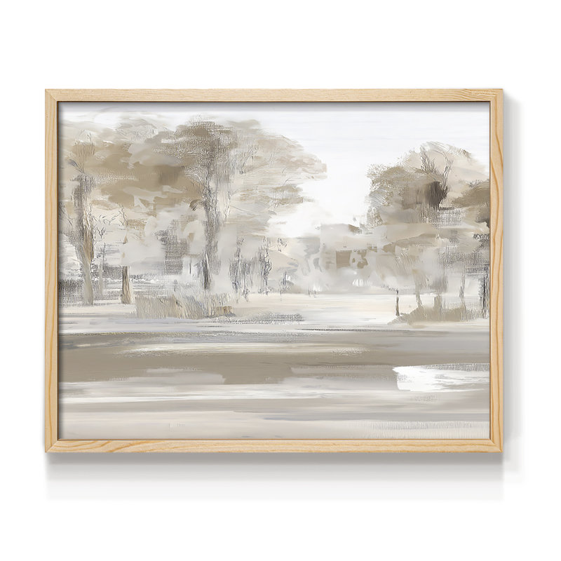 LANDSCAPES Series VIII -Framed Print - Restickable, H 22 po x l 28 po