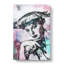 Joan Collins In Abstract - Wrapped Canvas-55309307
