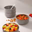 Stacking Melamine 12 Piece Dinnerware Set, Service For 4-106325334