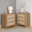 Table de chevet en rotin avec station de charge-1208588816-1208588818