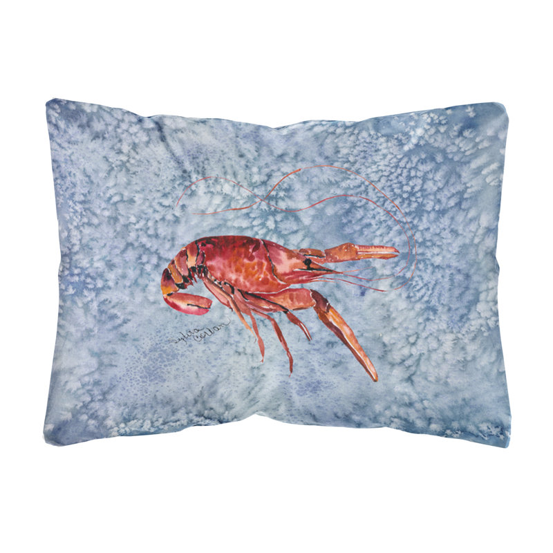 Coussin décoratif intérieur/extérieur crawfish