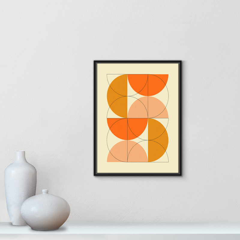 «Imaginaire 2» par Blue, Framed Canvas, Cadre flottant noir, L 19,5 po x H 25,5 po
