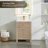 Lala 24" Single Bathroom Vanity with White Ceramic Integrated Sink without Mirror-1683750109