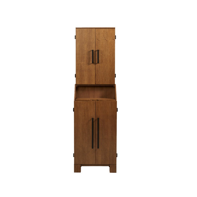 Armoire de jeu de fléchettes autoportante American Heritage Alta, Noyer brossé
