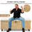 Leimomi 43.3" Flip Top Wicker Upholstered Bench with Storage-1357759272