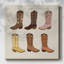 Bottes de cow-boy sur toile-1346118725