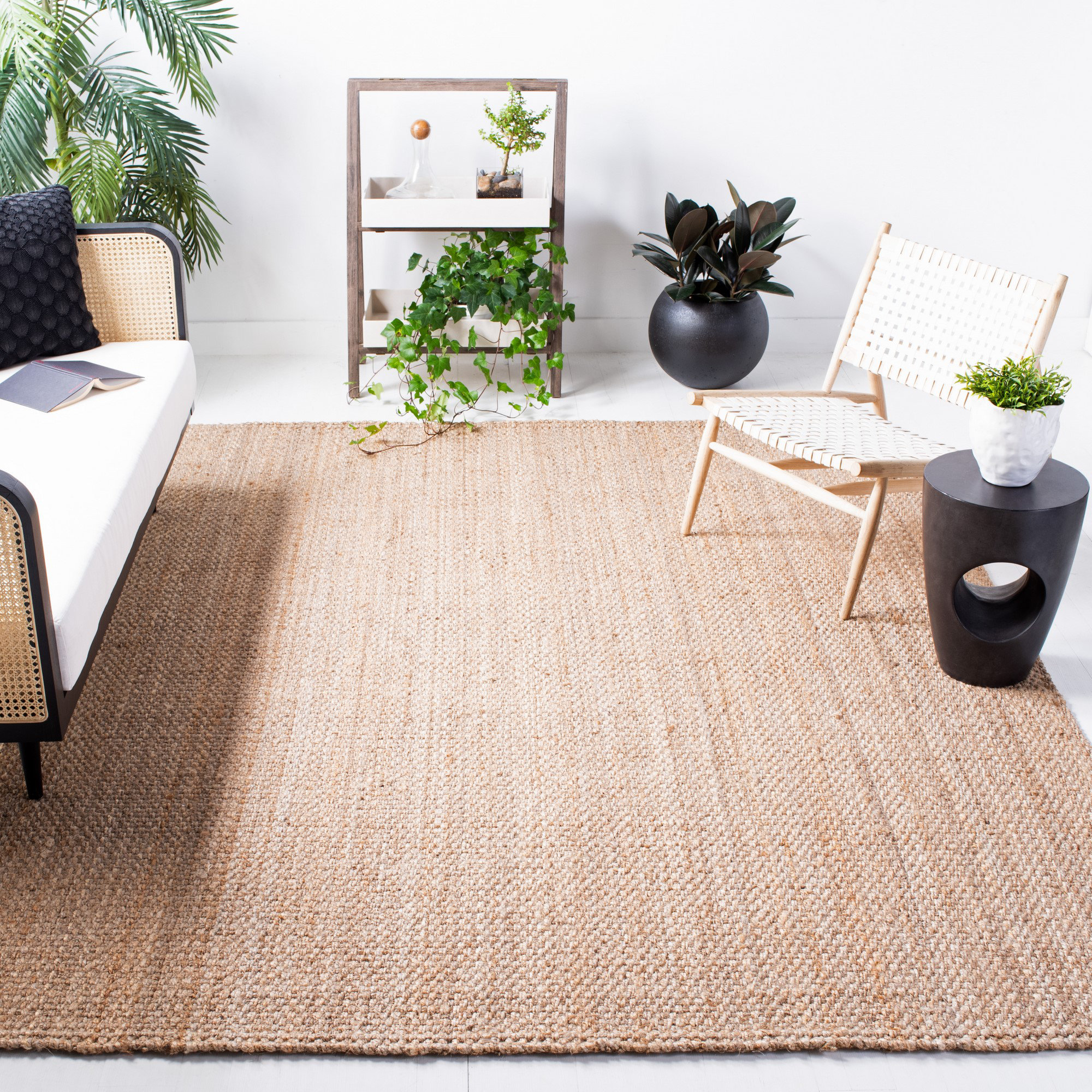 Beachcrest Home™ Erroll Pollux Carolene Geometric Handmade Tufted Jute ...