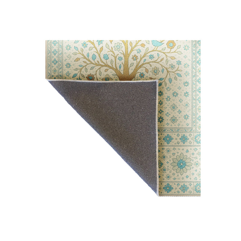 Tapis beige tissé Mosso, 3 pi 3 po x 9 pi 10 po