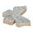 Stylish Butterfly Figurine Crafted from Wood, Glass, and Mango Wood with Intricate Mosaic Design for Elegant Decorative Accent-333485448-333485451