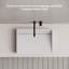 Évier vasque rectangulaire blanc mat 18 po x 14 po Monblari-131188101-120971973