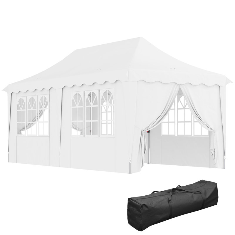 3m x 6m Steel Pop-Up Gazebo