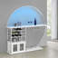 Lafe 2-door Circular Led Bar Cabinet-86520710