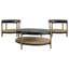 Ensemble de tables basses et de tables d'appoint rondes 3 pièces Benson