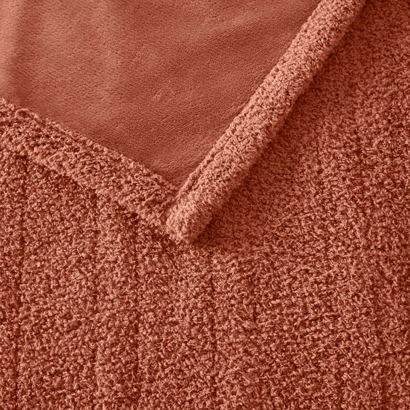 1 PCS Blanket, Rust, Full