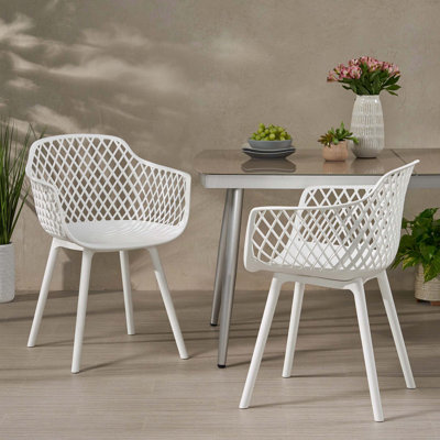 Chaise moderne coquelicot