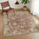 Machine Washable Indoor/Outdoor Matsumura ACN2302 Global Rug