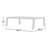 Soria Aluminum Coffee Table