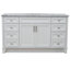 Ensemble de meuble-lavabo simple 61 po Denzell-1251875015
