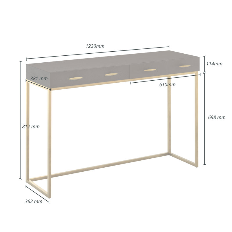 Behtzy 122cm Console Table
