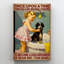 «Hiske A Girl To Being A Dog Groomer», reproduction d'art rectangulaire sur toile tendue sur toile tendue-46774296