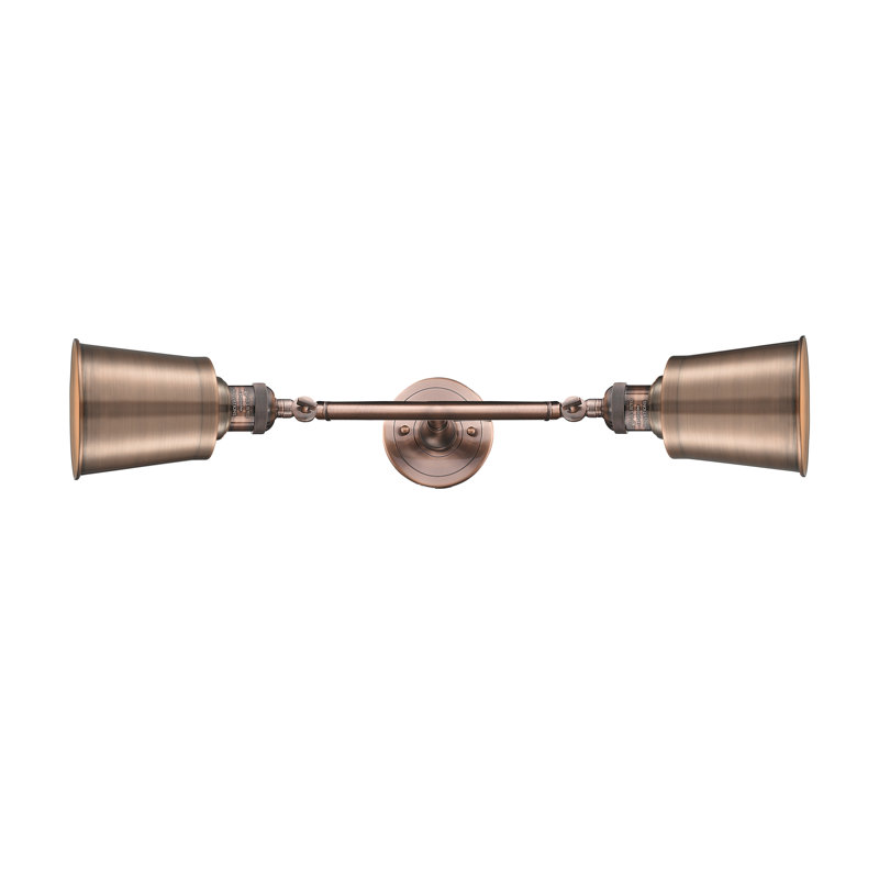 Lavender Hill 2 - Light Dimmable Vanity Light, Antique Copper