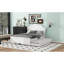 Lit plateforme en bois avec tête de lit et lit gigogne simple-1518491670
