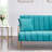 Queana Metal 60'' Reception Sofa-1999194065
