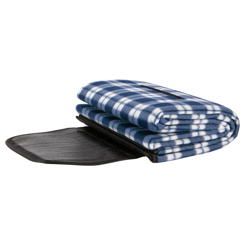 Nicola Spring - Picnic Blanket - 130 x 168cm - Blue Gingham