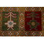 Tapis oriental all-over Kazak fait à la main 8 x 10