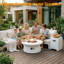 Round Propane Smokeless Fire Pit