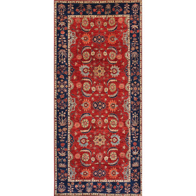 Tapis multicolore de haute qualité noué à la main