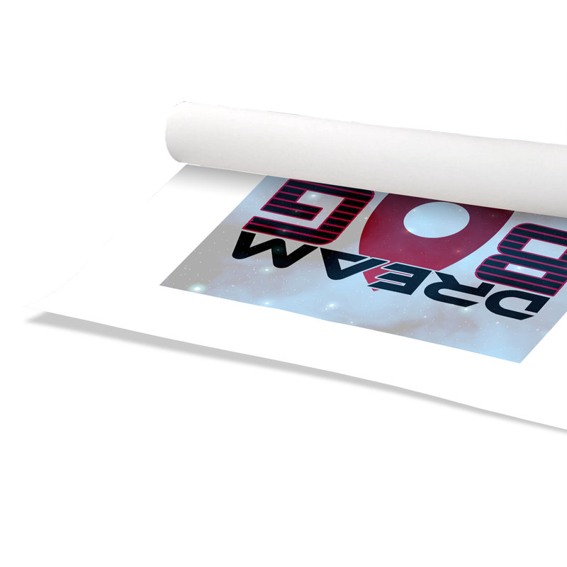 Grande surface de rêve, H 16 po x l 12 po x P 1 po, Papier