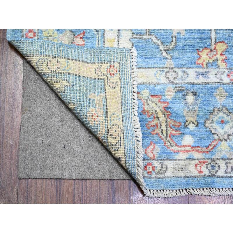 Tapis 100% laine angora afghan noué à la main 6 pi x 8 pi 9 po DAAEFEF97EFF4123BB7EB242D8F36BDC