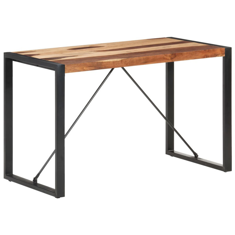 Kevin Dining Table Solid Wood, H75 x L120 x W60cm
